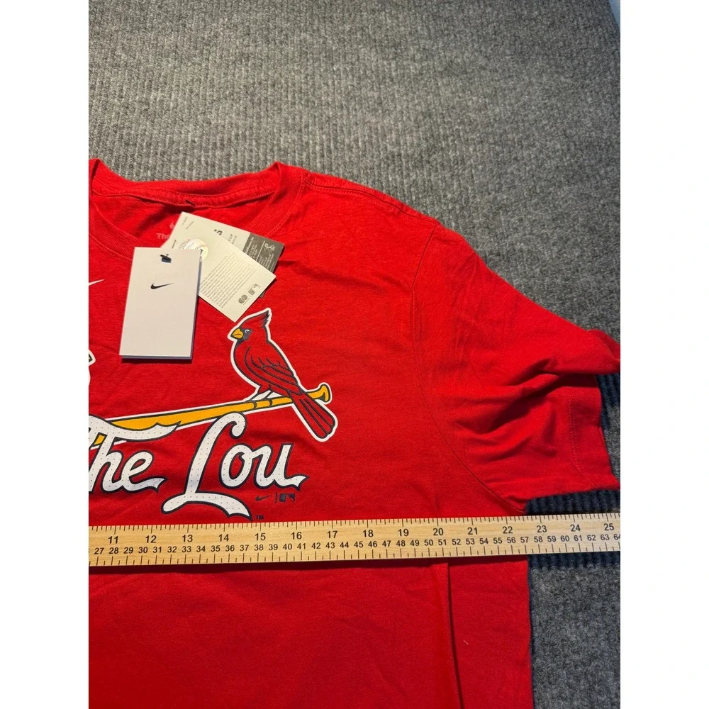 Nike Mens St Louis Cardinals The Lou Red T-Shirt MLB N199-62Q-SCN-11T Large
